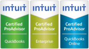 Intuit Certified ProAdvisor for QuickBooks, Enterprise & QuickBooks Online